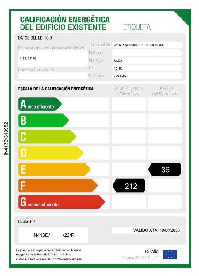 Apartamento Atico En Sada Exterior foto